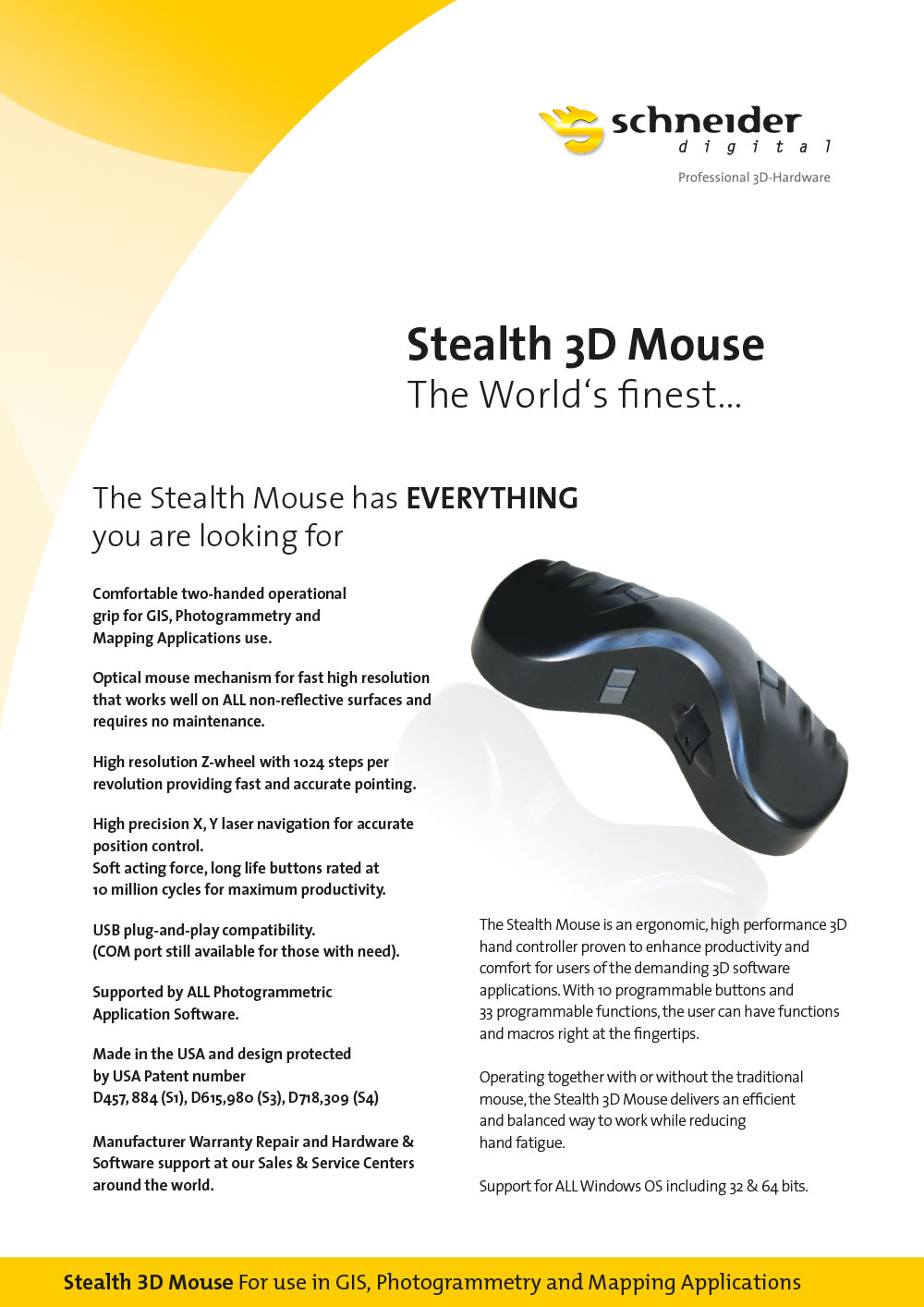 Set up the stereo mapping Stealth 3D mouse—ArcGIS Pro